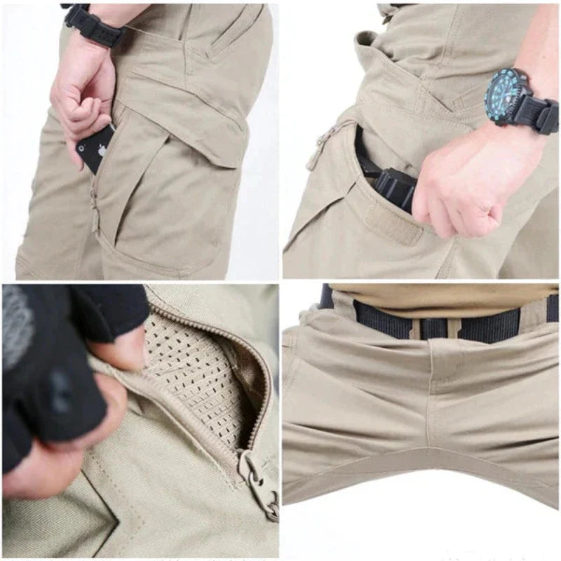 Calça Masculina Militar Tática Resistente e Impermeável + Brinde - Favoritoz