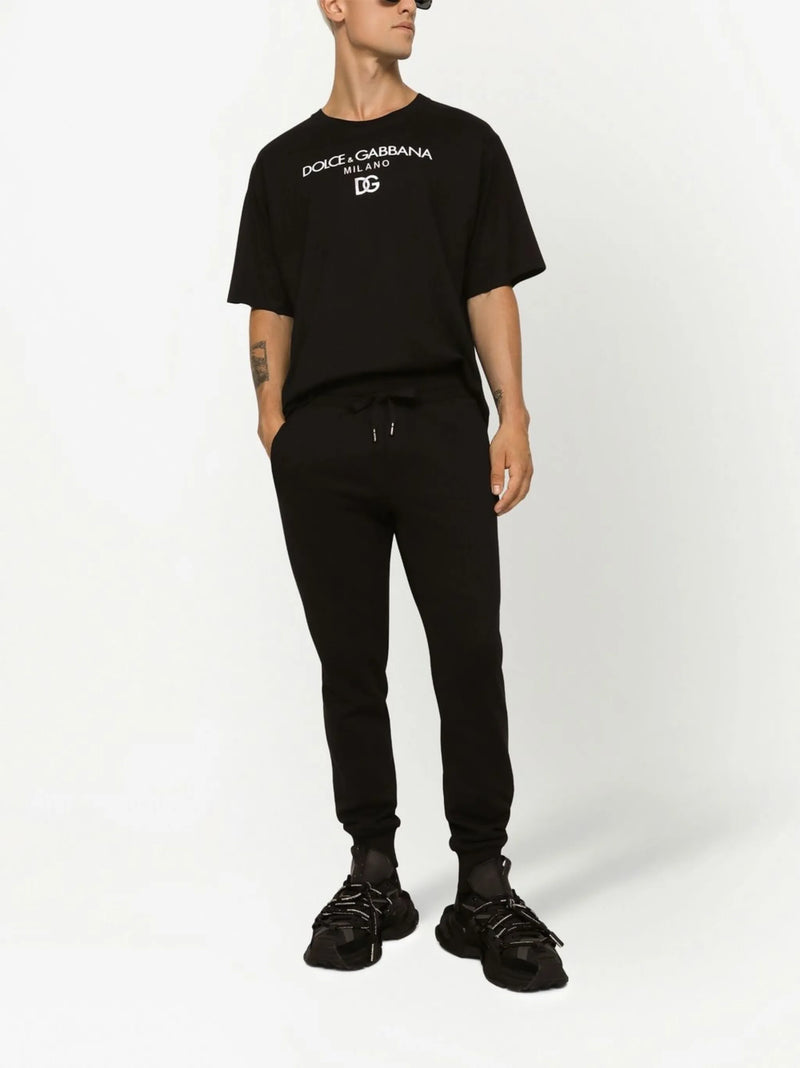 Camiseta D&G com logo bordado