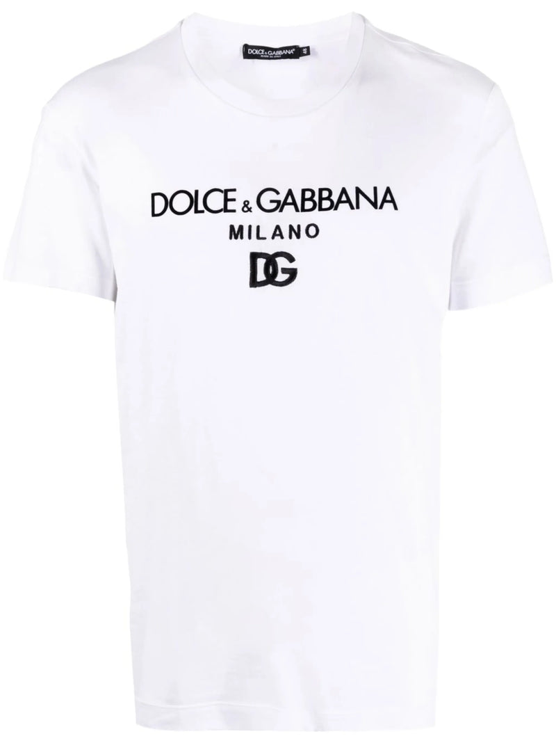 Camiseta D&G com logo bordado