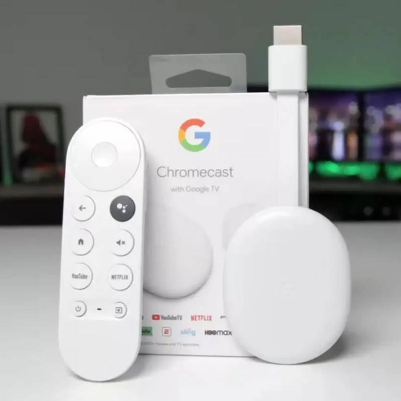 Google Chromecast 4 C/google Tv 4k 8gb