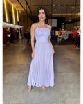 Vestido plissado