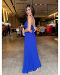 Vestido plissado