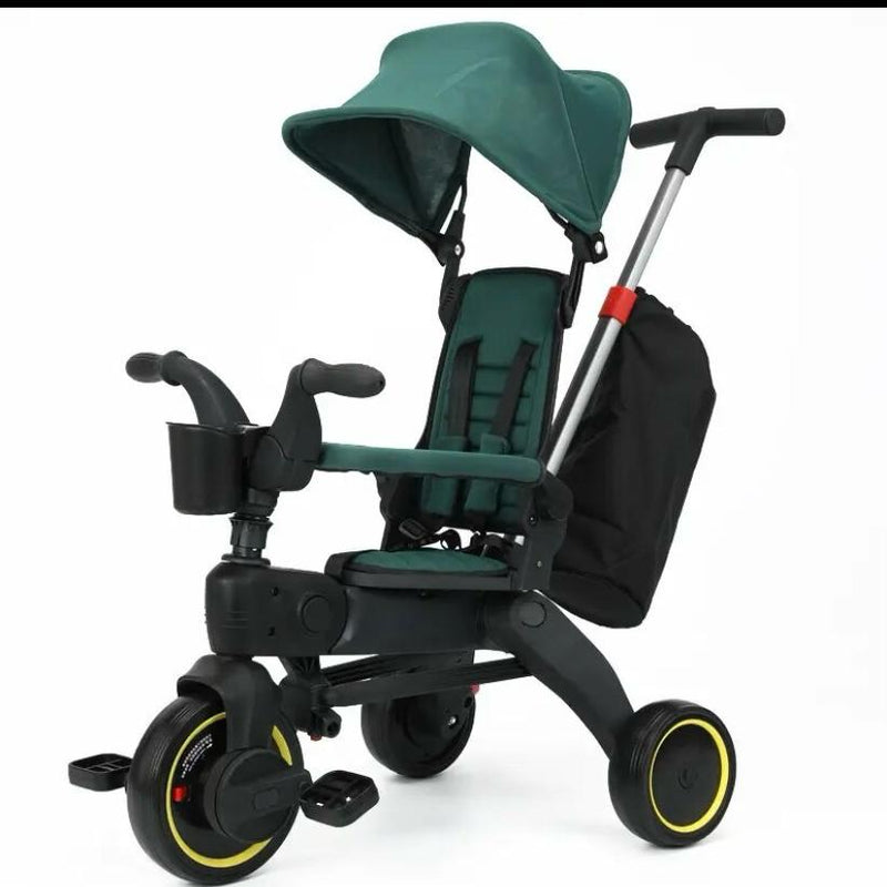 Triciclo infantil dobrável