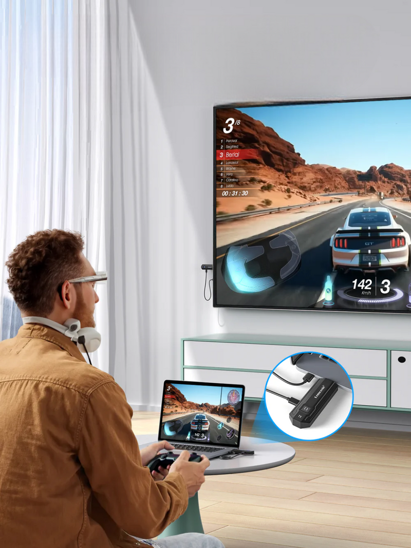 Transmissor e receptor HDMI sem fio
