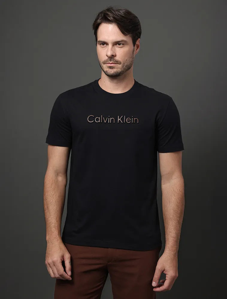 Camiseta Masculina Embossed Color