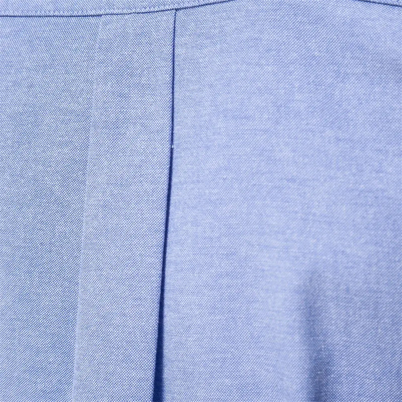 Camisa Masculina Casual oxford manga longa e fechamento com botões