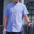 Camisa Masculina manga curta com fechamento em botões