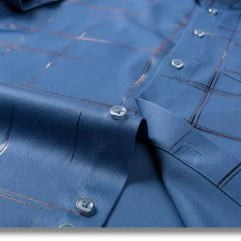 Camisa Masculina Manga Curta com fechamento em botões
