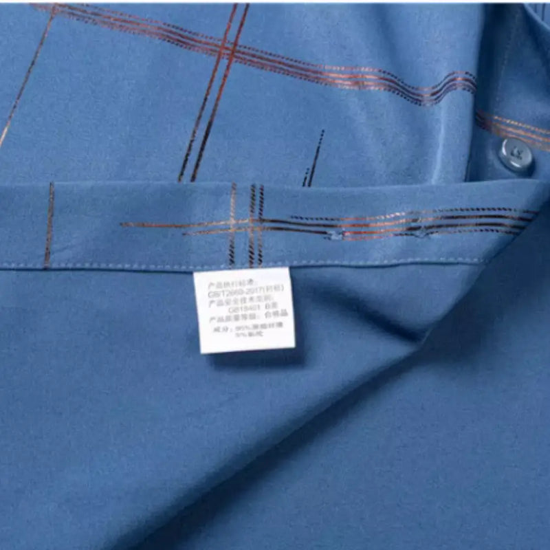 Camisa Masculina Manga Curta com fechamento em botões