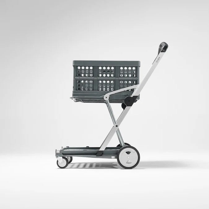 Carrinho de Compras Dobrável e Portátil