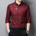 Camisa Manga Longa Vértice – Seda Peruana & Poliéster
