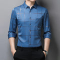 Camisa Manga Longa Vértice – Seda Peruana & Poliéster
