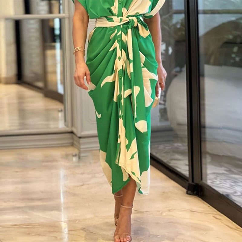 Vestido Feminino Moderno - Amarren