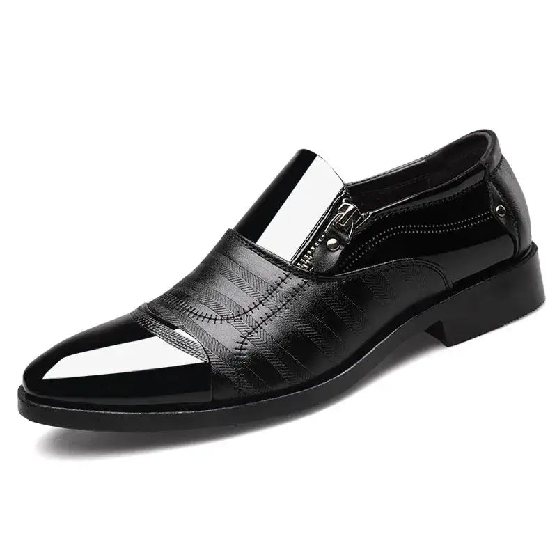Sapato Social Masculino Em Couro confortável, modelo social, ideal para uso diário e ocasiões especiais.