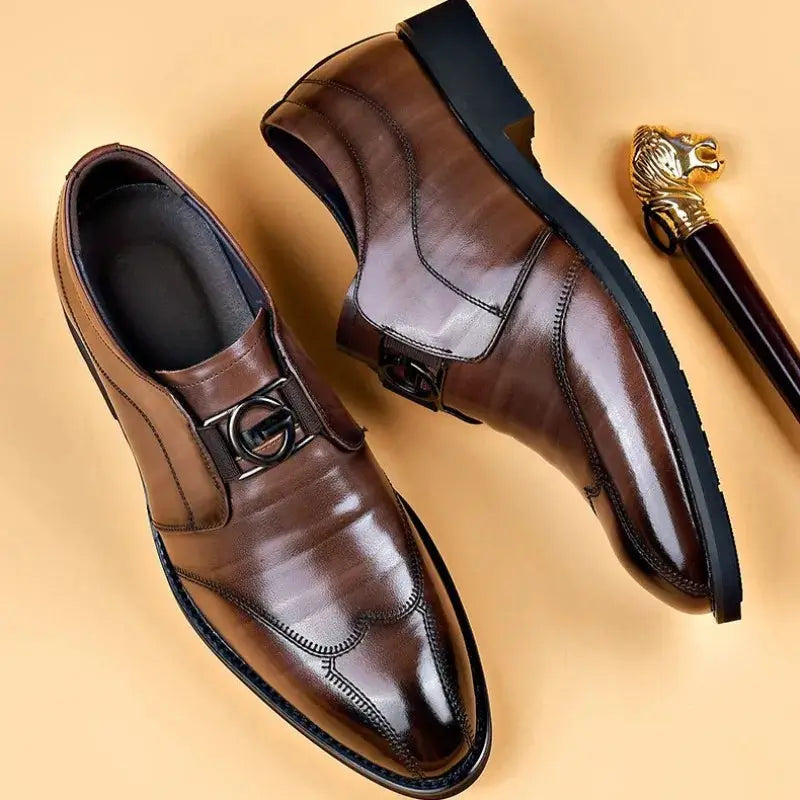 Sapato Social Masculino  Em Couro confortável, modelo social, ideal para uso diário e ocasiões especiais.