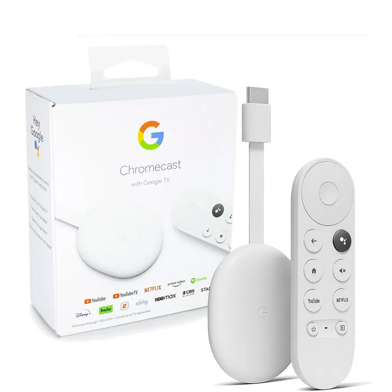 Google Chromecast 4 C/google Tv 4k 8gb