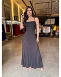 Vestido plissado