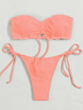 Biquíni BeachWear - LUV Mulher - PR017 - Biquíni BeachWear - Rosa - P -