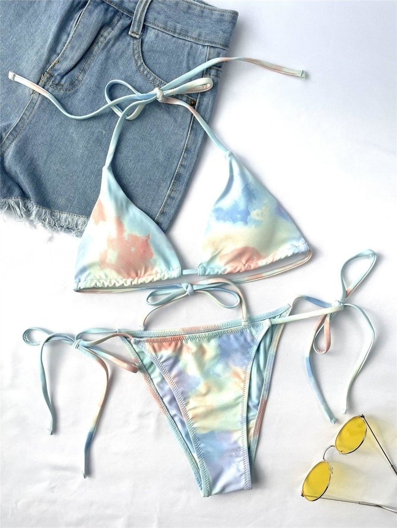 Biquíni Dye - LUV Mulher - PR019 - Biquíni Dye - Azul - P -