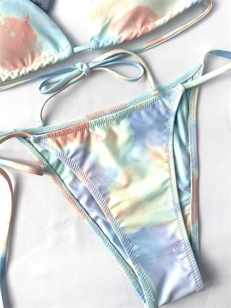 Biquíni Dye - LUV Mulher - PR019 - Biquíni Dye - Azul - P -