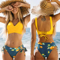 Biquíni Flora - LUV Mulher - PR004 - Biquíni Flora - Amarelo - PP -