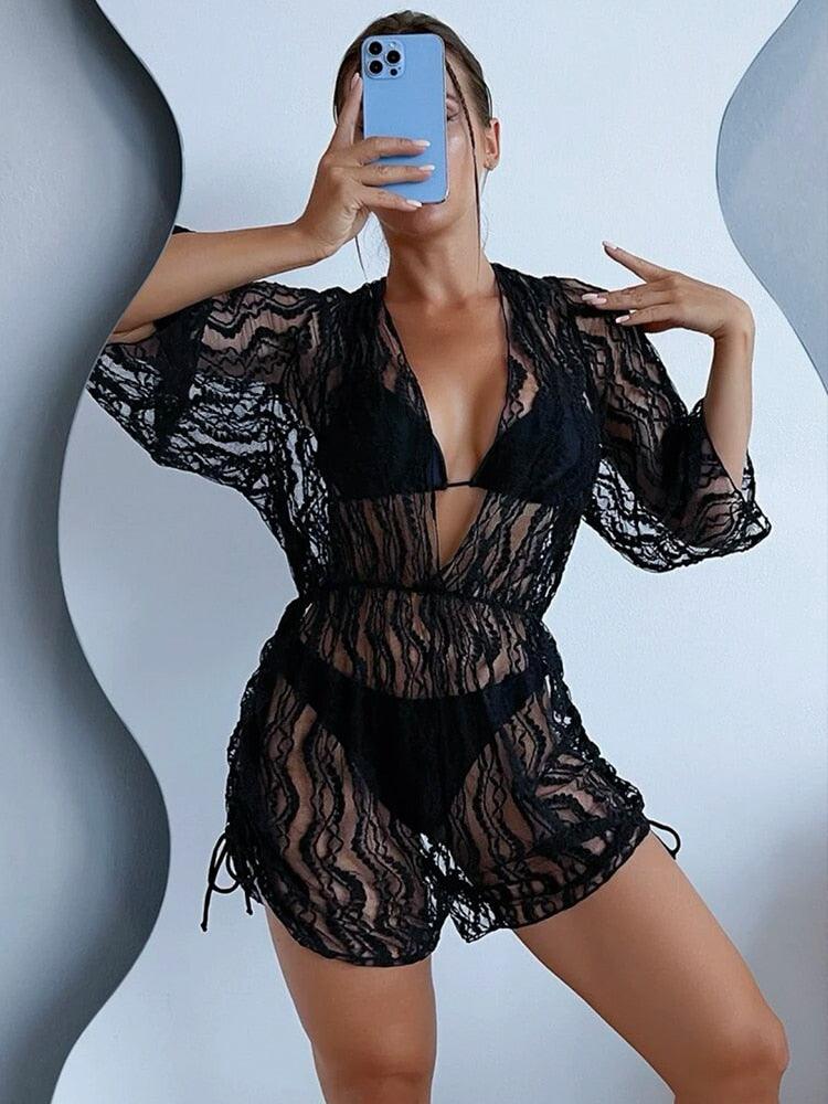 Conjunto Marbella - LUV Mulher - LF060 - Conjunto Marbella - Preto - P -
