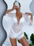 Conjunto Marbella - LUV Mulher - LF060 - Conjunto Marbella - Branco - P -