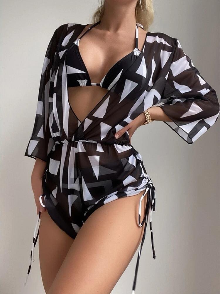 Conjunto Marbella - LUV Mulher - LF060 - Conjunto Marbella - Mosaic - P -