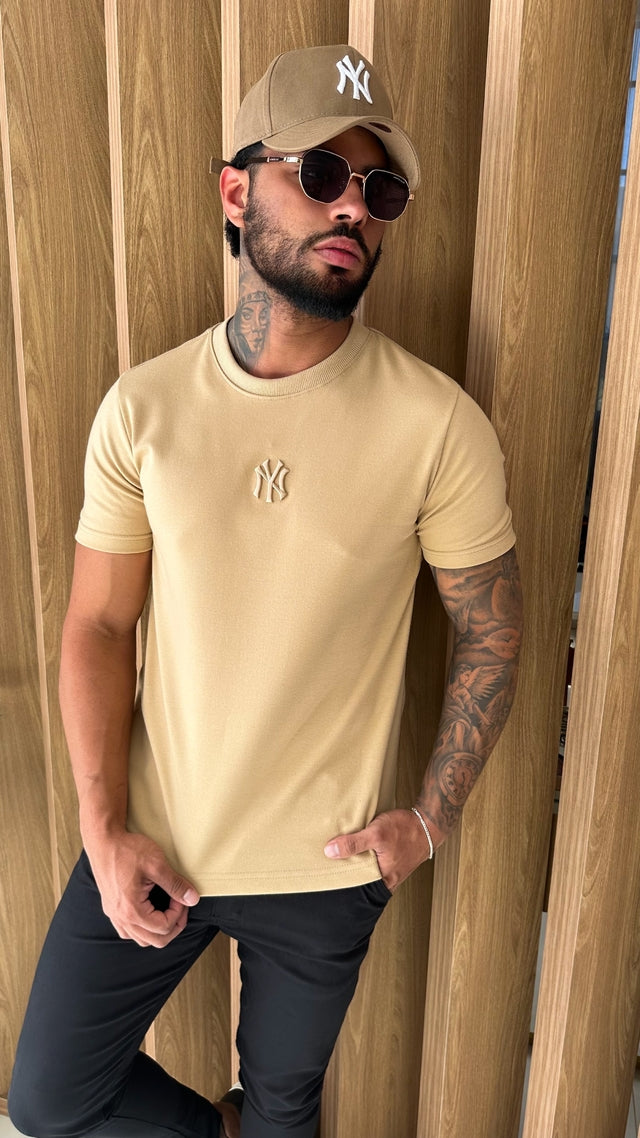 CAMISETA NY GOLA MEDIA TOM SOBRE TOM - NUDE