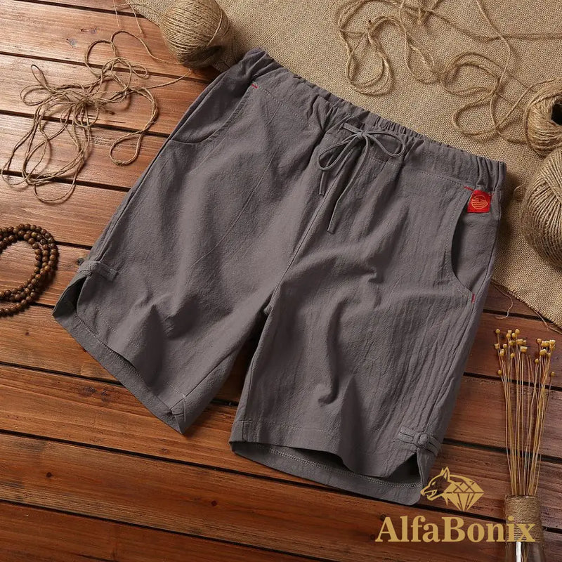 Short Alfa Linen
