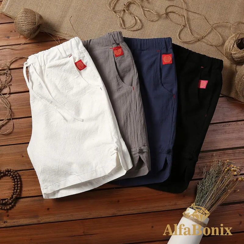 Short Alfa Linen
