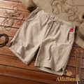 Short Alfa Linen Cáqui / P
