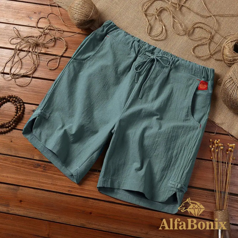 Short Alfa Linen