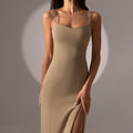 Vestido Alesha - LUV Mulher - LF125 - Vestido Alesha - Bege - P -