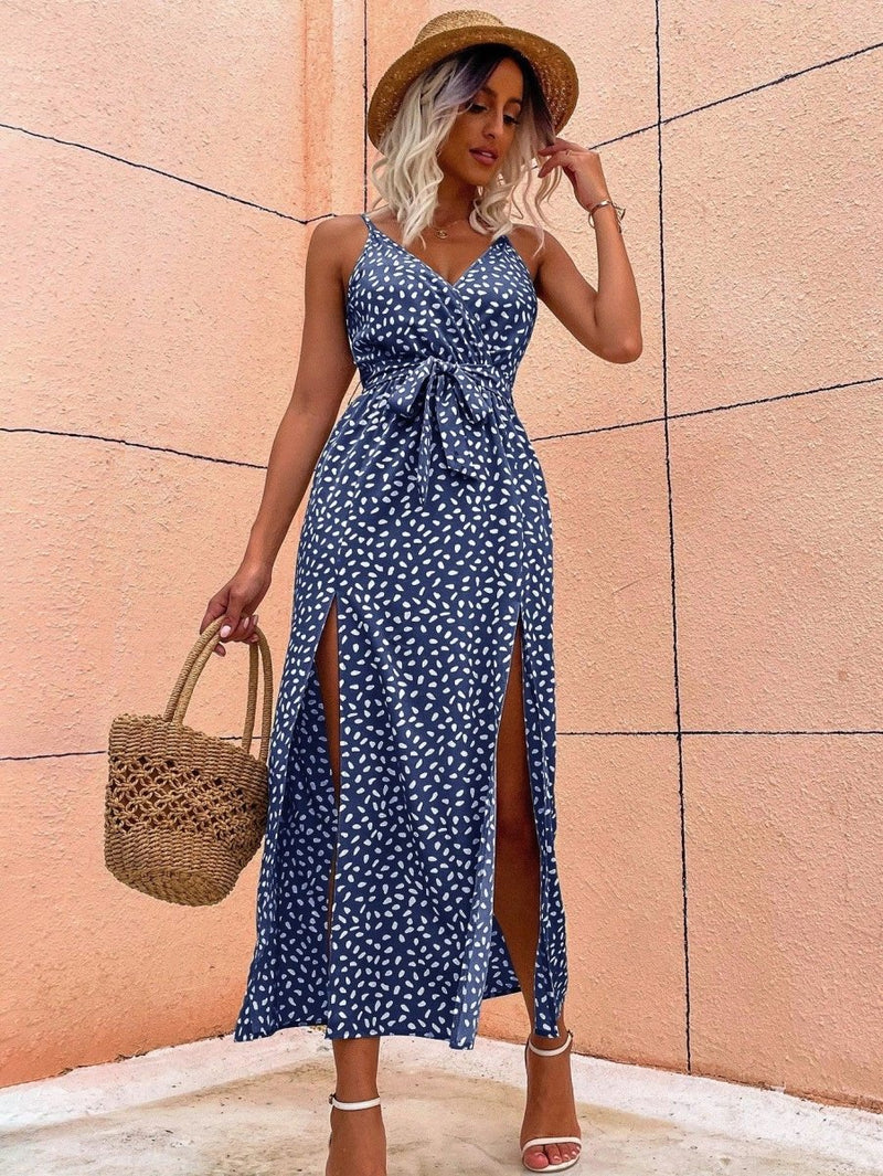 Vestido Cartenelli - LUV Mulher - VR002 - Vestido Cartenelli - Azul - M -