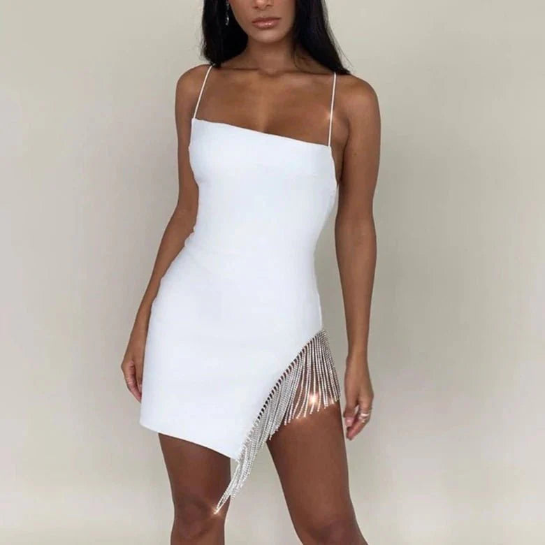 Vestido Chiara - LUV Mulher - LF022 - Vestido Chiara - Branco - P -