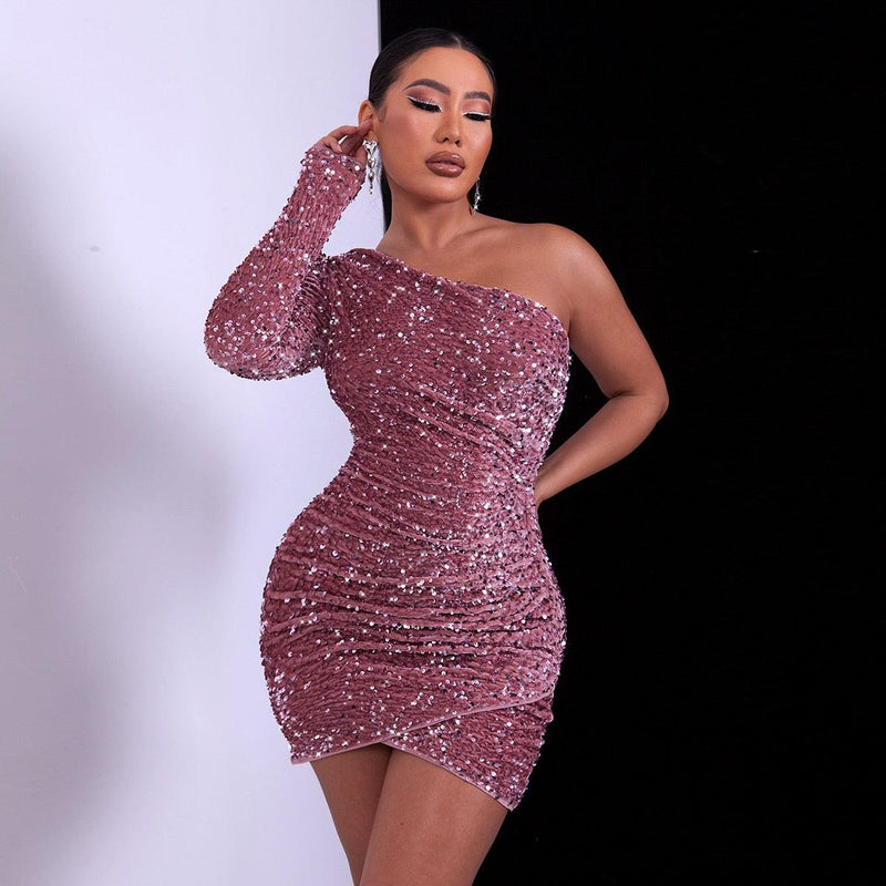 Vestido London - LUV Mulher - VD065 - Vestido London - Rosa - P -