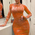 Vestido Plissado - LUV Mulher - LF015 - Vestido Plissado