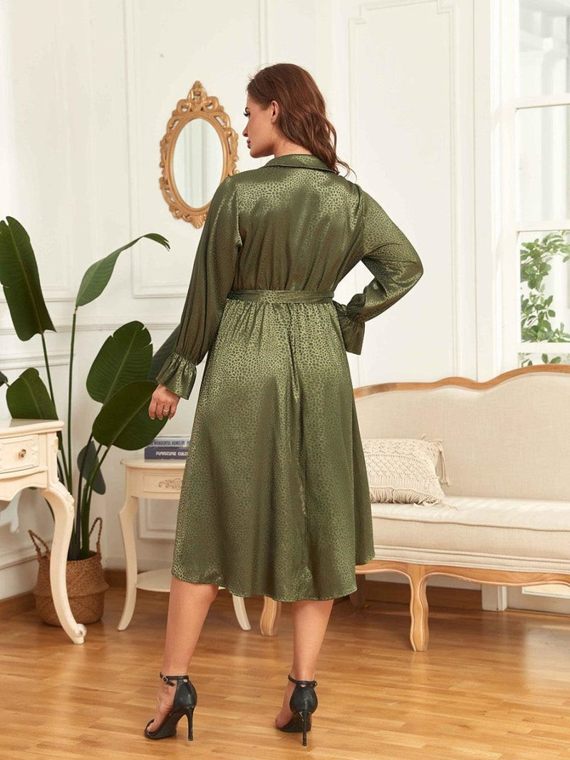 Vestido Surplice - LUV Mulher - VD109 - Vestido Surplice