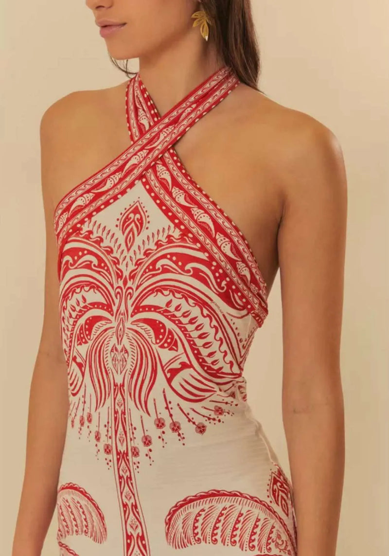 Vestido Farm Coqueiro Majestoso
