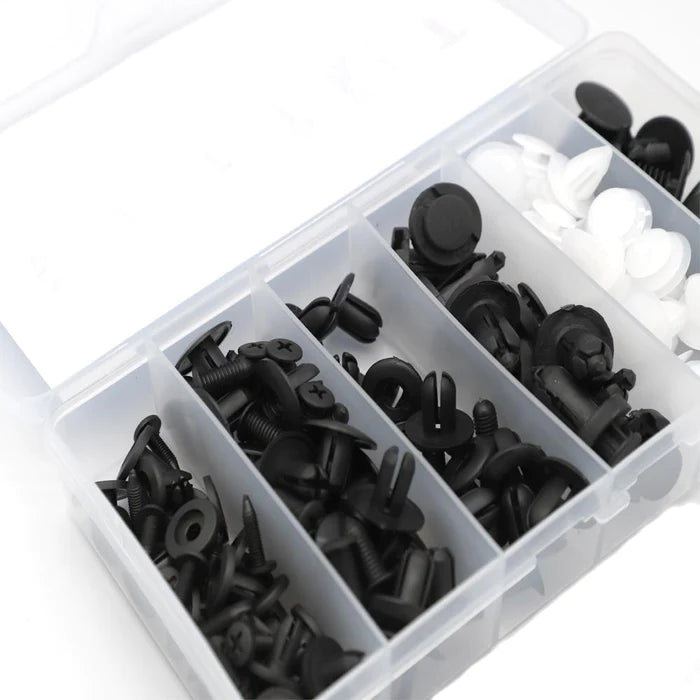 Kit com 100 Rebite Fixadores para Carro