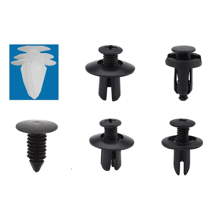 Kit com 100 Rebite Fixadores para Carro
