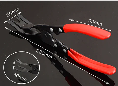Alicate para remover rebite