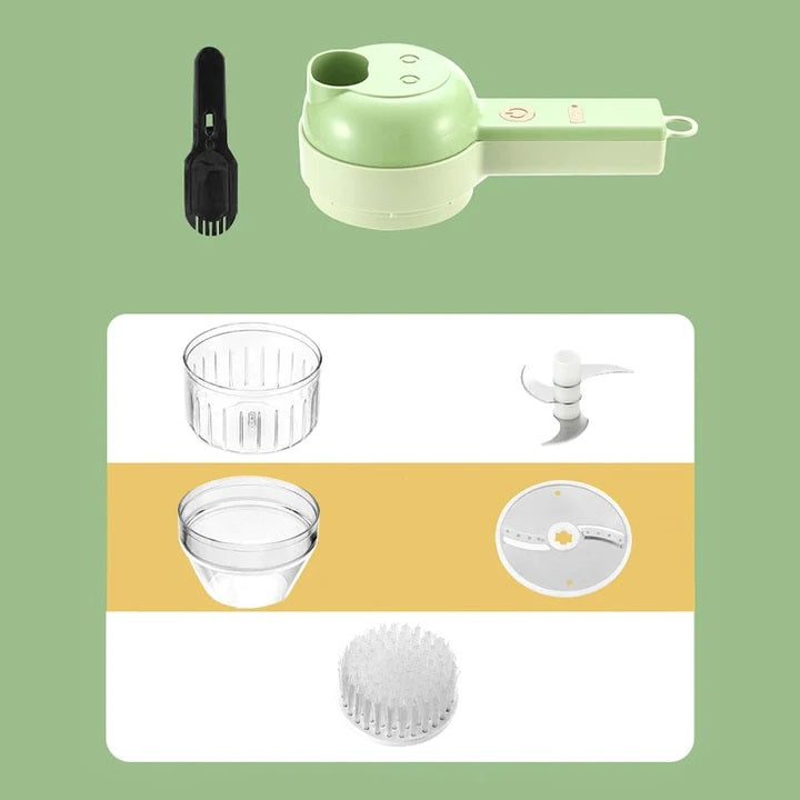 Kit cortador de legumes portátil